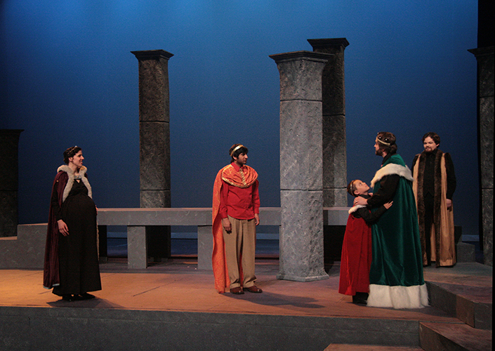 Act 1 Scene 2, Court in Sicilia
